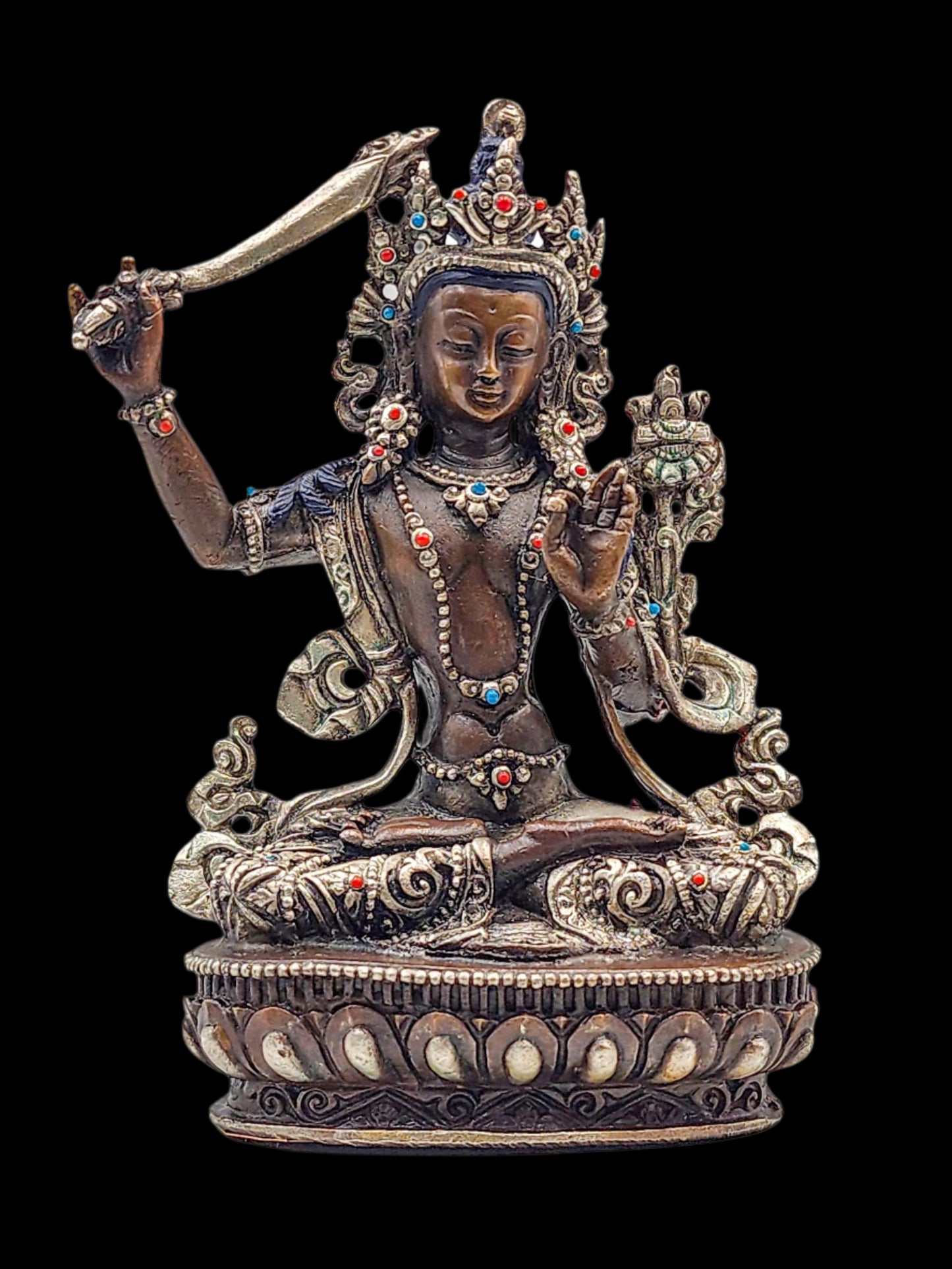 Manjushri: Wisdom Buddha with Sword of Insight