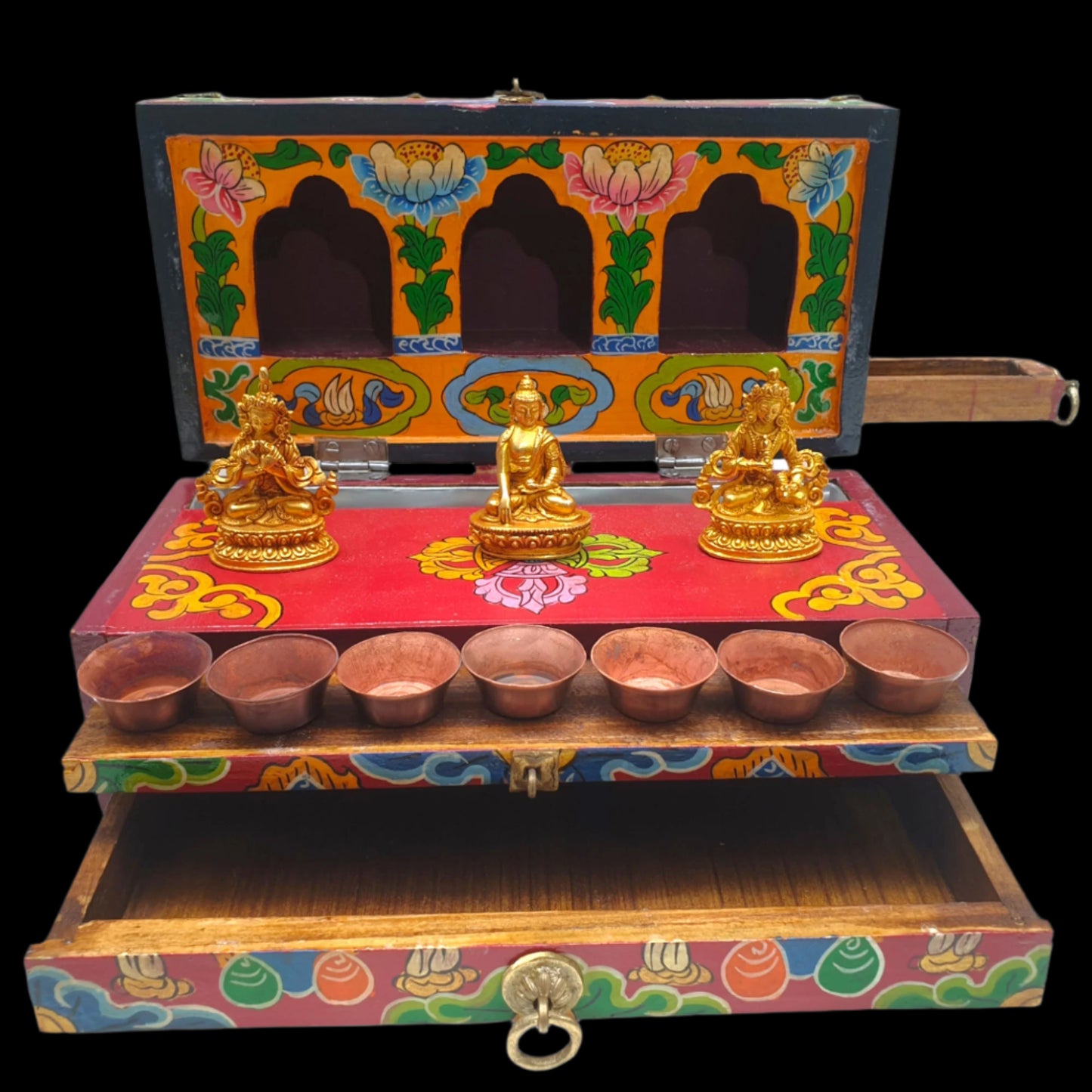 Wooden Traveling Altar – The Ultimate Travel Shrine for Devotion & Practice