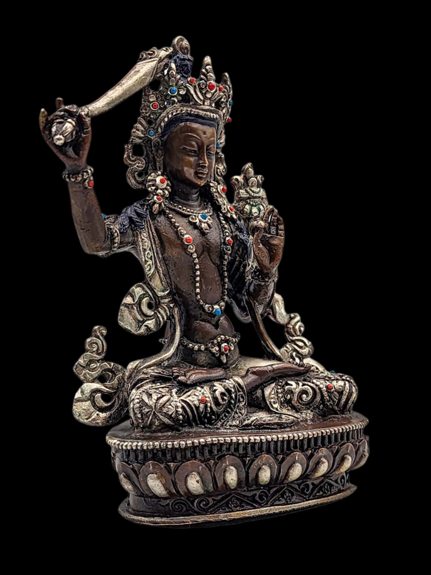 Manjushri: Wisdom Buddha with Sword of Insight