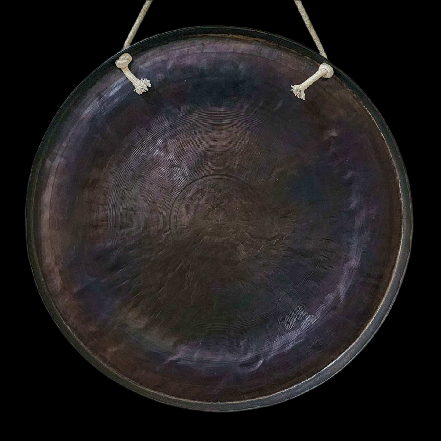 Harmonic Bronze Chau Gong with Mandala Etching – A Resonant Centerpiece of Balance & Beauty