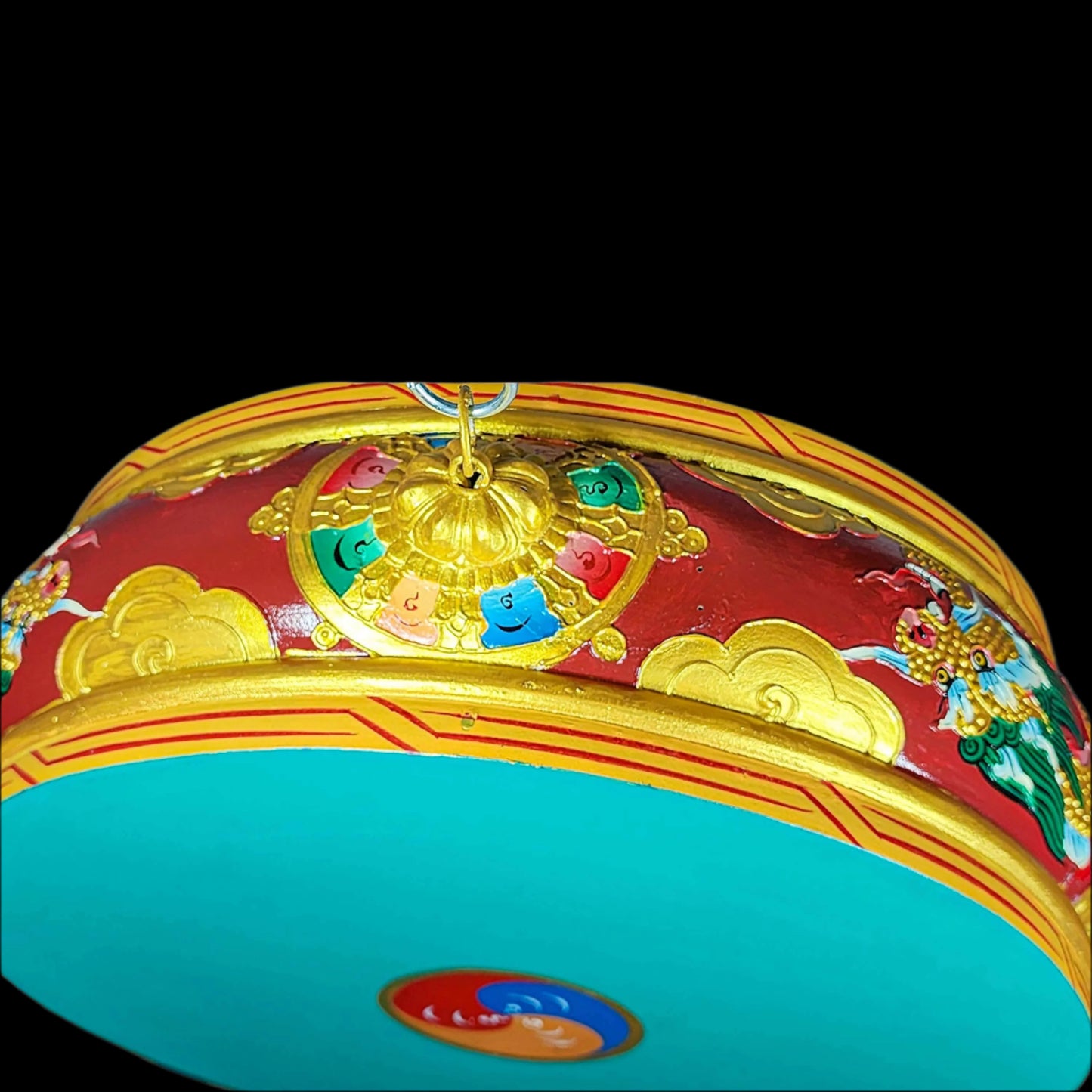 Traditional Painted Drum Dhyangro