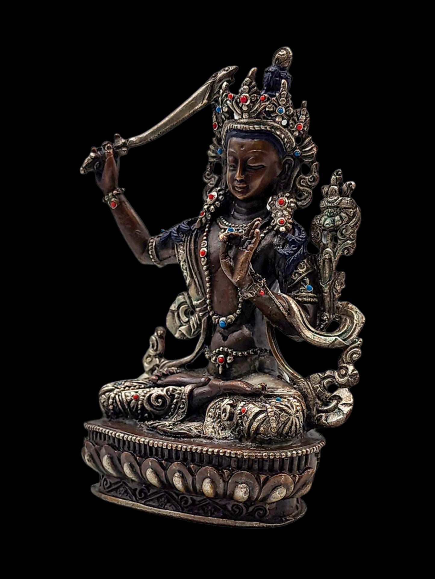 Manjushri: Wisdom Buddha with Sword of Insight