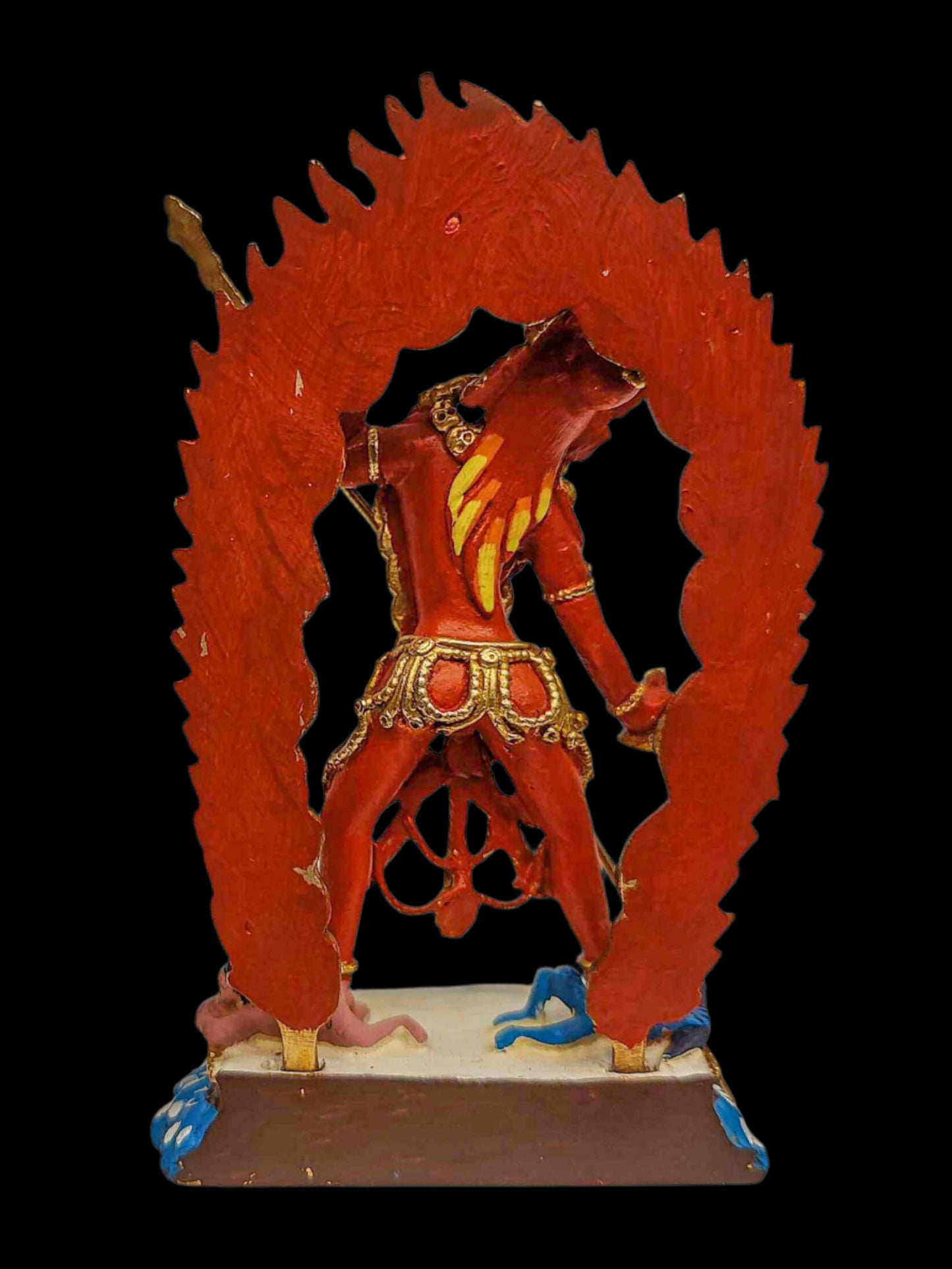 Handcrafted Miniature Vajrayogini Statue – Sacred Art Preserving Nepal’s Living Heritage