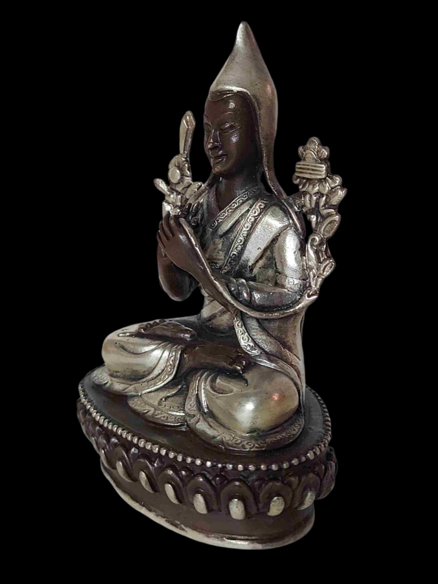 Tsongkhapa miniature Statue – Founder of the Gelug School & Wisdom Master