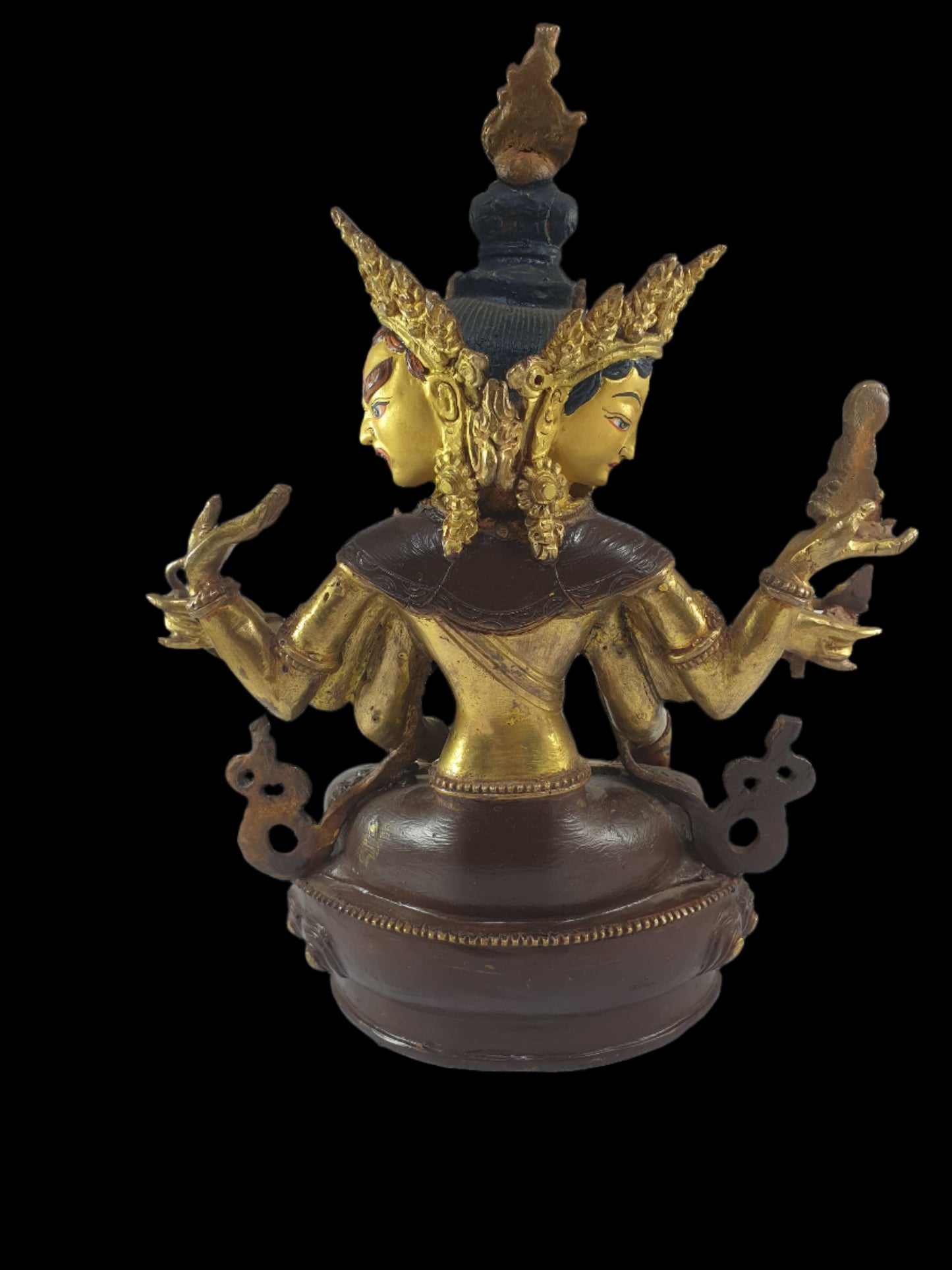Ushnishavijaya (Namgyalma) Statue – Exquisite Partly Gold-Gilded Art